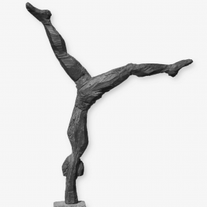 ÜBERSCHLAG, Bronze Auflage 7, H 50 cm, 2022