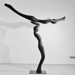 ALLA LUNA, robinia, H 220 cm, 2008